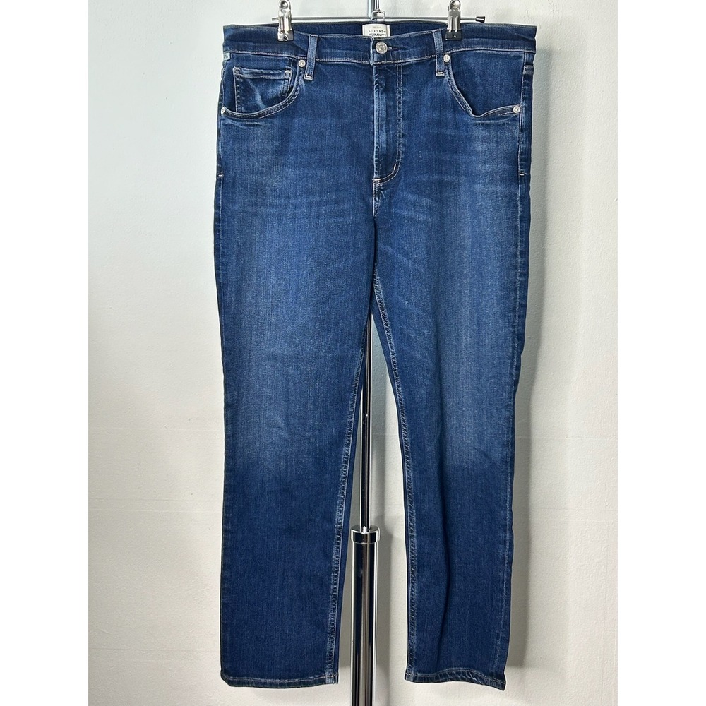 Citizens of Humanity Isola Straight Jeans Blue High Rise Size 31